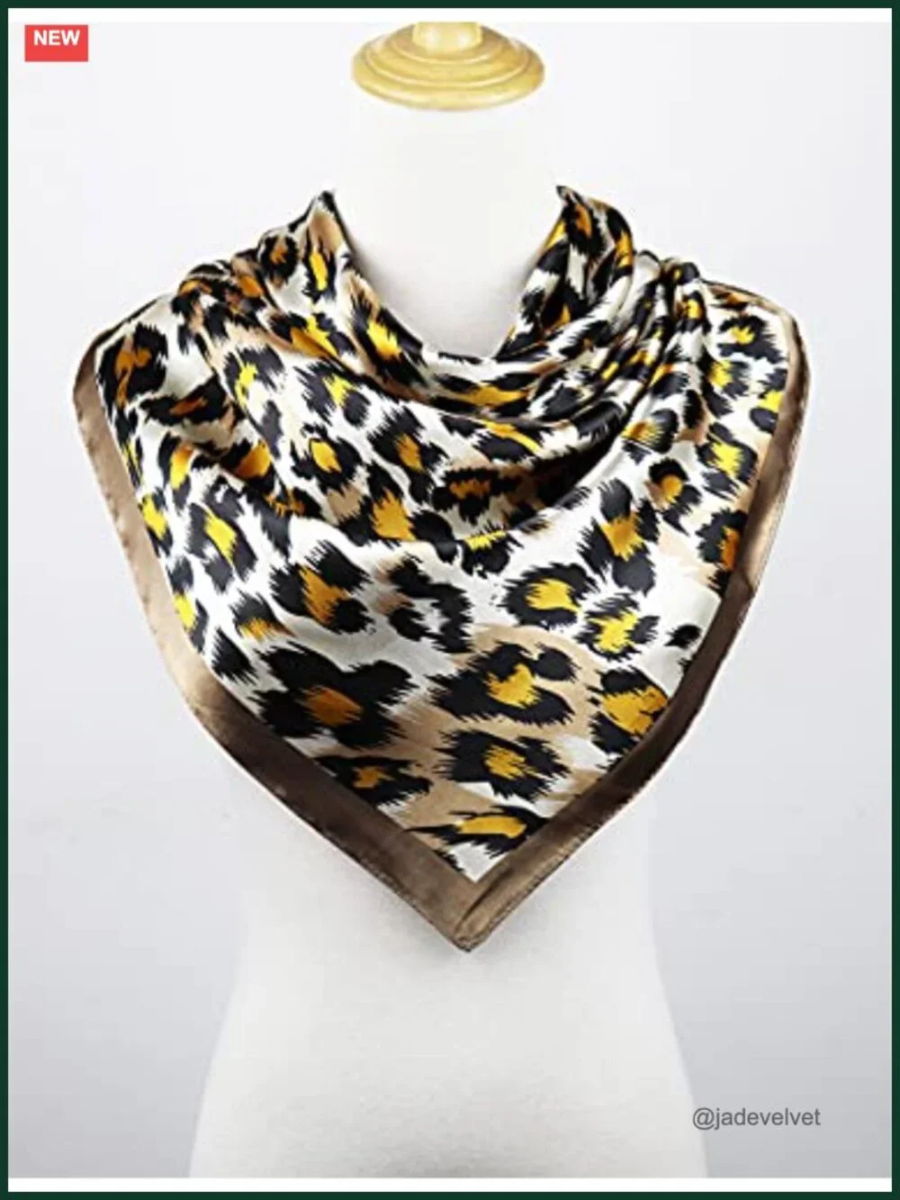 Silk Like Satin Square Head Scarf Women Hair Wrap Bandana Large 35x35